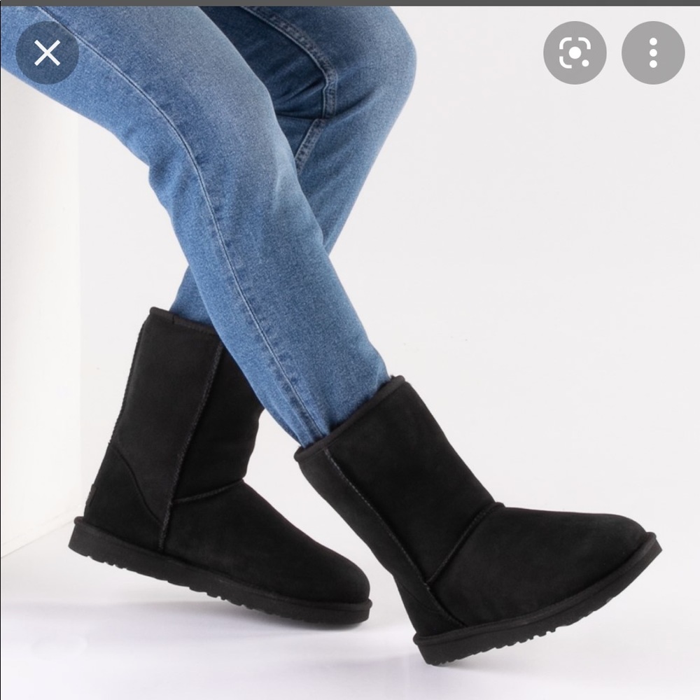 Ugg Classic II Genuine Shearling Lined Short Boot